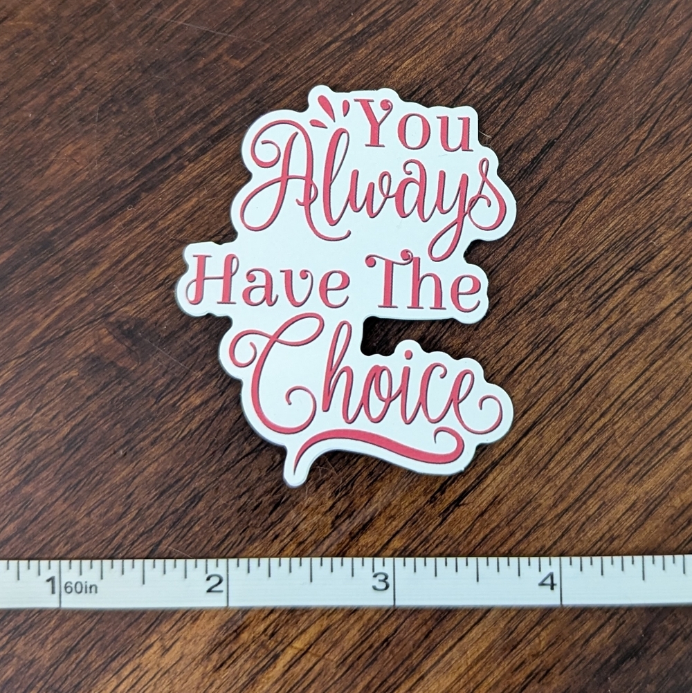 Inspirational Quote Sticker - Picture 2 of 2